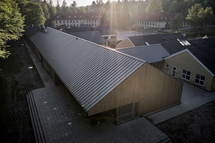 Renovation of Skørping School using steel profiles, Skørping Skole, Himmerlandsvej 59, 9520 Skørping